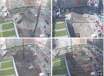 安康汉滨区工地实时监控画面